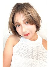 ジャドール(J'ADORE)&nbsp;シースルーバング×大人ボブ