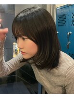 ナループロア ルームー(Nalu pu loa ROOMOO)&nbsp;さりげないのが可愛い☆低めミディアムレイヤー/韓国レイヤー