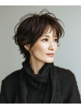 ハーツ(Hearts) ラフな動きで魅せる大人のエアリーショート