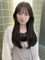 ヌヌ 渋谷 原宿 明治神宮前(nunu)&nbsp;レイヤーカットウルフカットボブグレージュオリーブべージュ