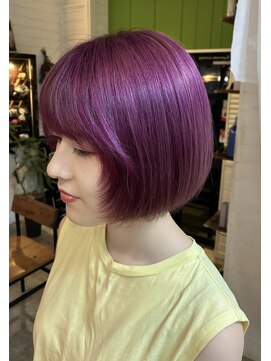 アトリエ エス atelier es HAIRDESIGN ブリーチカット
