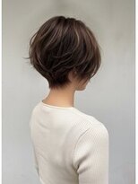 ヘアーメイクパウダー 天王寺寺田町店(Hair make powder) 大人可愛い20代30代40代小顔ひし形ショート丸み前下がり