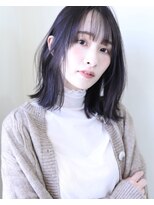 グレースバイハピネス(grace by happiness) 切りっぱなしボブ/アッシュ/外ハネボブ7.14ミルクブラウン