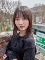 アルブ(alb.) 顔周りレイヤースタイル