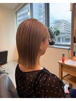 ヘアーポケット リタ(HAIR POCKET ritta)&nbsp;《城下》ハイトーン×切りっぱなしボブ9.18