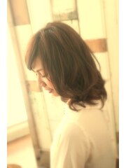 ☆ゆるふわミディ☆【hair salon links.】03-5985-4850