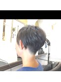 刈り上げツーブロックショート