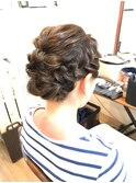 あみこみすっきりアレンジ【ヘアセット 立川/立川南/八王子】