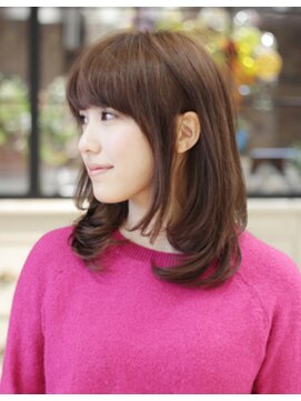 ザ シー 橋本(The C) ふわっと内巻き☆ふわっと前髪で小顔に導く/橋本 ザシー