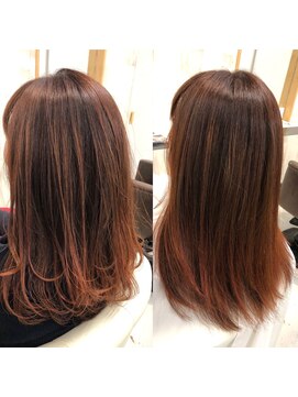 ルース(RUTH) オレンジバレイヤージュ