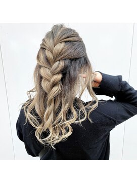 アンジェリカ 近鉄奈良店(ANGELICA) 【ANGELICA SHIHO】 ミルクティーカラー　バレイヤージュ