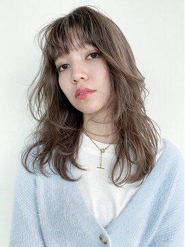 アイティー バイ アルバム 中野店(IT by ALBUM) チラシレイヤースタイル_くびれミディイヤリングカラー_38310