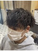 波巻　ツイストパーママッシュスタイル　GROOMERSTOKYO太田