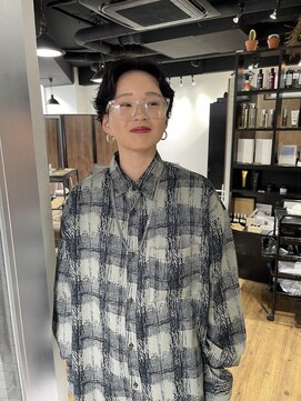 アルカナ 明治神宮前原宿(ARCANA) ショートヘア　パーマスタイル　ニュアンスパーマ　刈り上げ