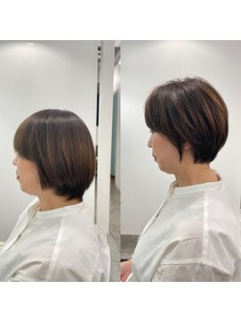 メモリーズ 水天宮前店(Memories) 骨格診断、似合わせショートボブ!