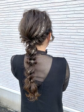 美容室 フォーリア Foglia お呼ばれヘアアレンジ*