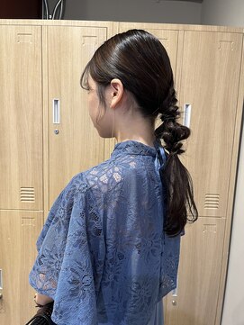 ローレンプラス(LOREN+) 名駅/名古屋駅/学割U24/レイヤーカット/オージュア/ダブルカラー