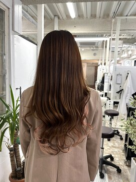 ハイエクステンション 京都駅前店(Hi-Extension) ナチュラルブラウン×ピンク　@dresser____ 012