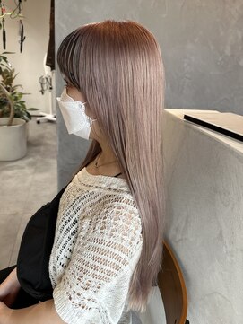 リムー(Rmmu) ペールピンクベージュ+インナーブラック