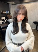 韓国ヘア/韓国前髪/レイヤー/10代20代30代
