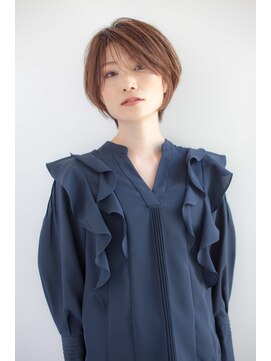 アッシュ 清瀬店(Ash) 20代30代40代『ナチュラルレイヤーショートボブ』Ash清瀬店