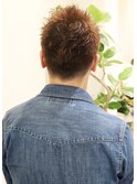 【 Ｉ. 】刈り上げツーブロックアップバング短髪黒髪　川口