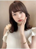 モテ愛され外ハネミディ美髪小顔20代30代40代高田馬場