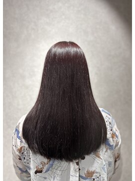 ビスイル 秋葉原店(Vis ill) セミロング/レディース/ブラウン/レッド/髪質改善