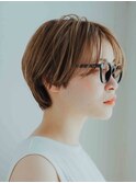 ハイライトで垢抜けショート