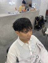 クロムトウキョウ ザ バーバー ネオン 新宿店(CHROM TOKYO the Barber ne/on)&nbsp;アイロンセット風パーマ