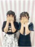 ガーリースタイル/心斎橋/ヘアメ/セットサロン