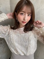 アマトウキョウ アユンチェ(AMA TOKYO×AYUNCHE)&nbsp;韓国スタイル/ナチュラルくびれヘア_くびれ巻き_レイヤーカット