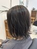【お手入れ楽】カット+ブリーチなしハイライト ￥12,430→11,500