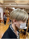 メンズライク爽やか清潔感◎刈り上げショート大人カッコイイ