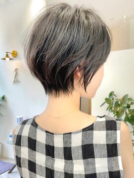 ビューシンサイバシ(VIEW SHINSAIBASHI) くびれショートボブ/似合わせカット