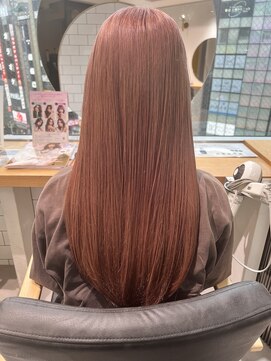 ミエル ヘア 新宿(miel hair) ピンクミルクティーベージュ【新宿】