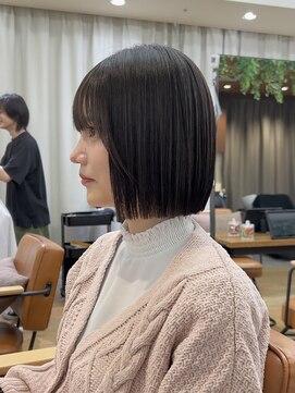 ビューレイギンザ(VIEW LEI GINZA) 韓国ボブ前髪カット髪質改善銀座