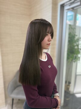 ジーナ 熊本(Zina) Zina熊本/チョコレートブラウン/髪質改善TR