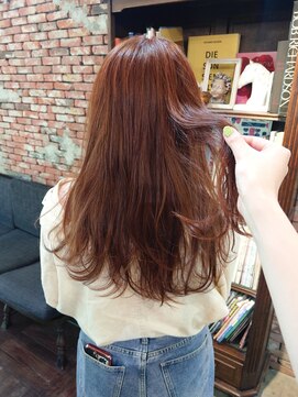 アンリ(Henri) 【かしむら】ブリーチ/ブリーチカラー/ケアブリーチ/暖色カラー