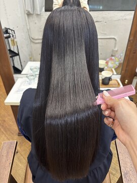 髪質改善ストレート「髪にドラマを。」