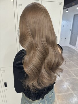 ペレ 栄店(PELE) イメチェン/ホワイトブロンド/外ハネボブ/美髪/栄