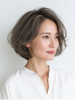 ビフィーノ リルネ(Bifino Rilune)&nbsp;クラゲヘアー/小顔/ココアベージュ/オリーブグレー/川西