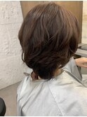 ウルフカット　レディースパーマ　1/10