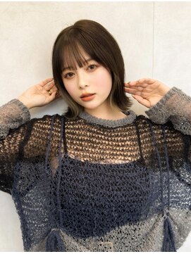 ランソ 成田店(RUNSO) 大人ガーリー韓国くびれボブ