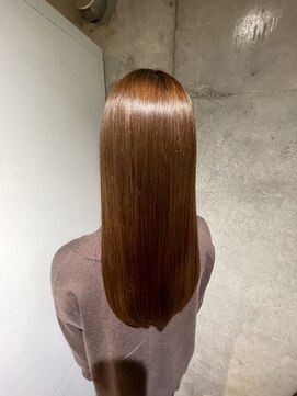 ルッカランス 経堂店(Lucca Lance) 美髪カラー/コーラルピンク/50代/経堂/メテオ