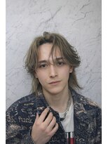 オム ブランシェ(HOMME BLANCHE’)&nbsp;【KAZUKI】フェザー×ブリーチ×ローライト