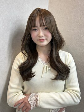 ソア 並木坂(Soa) ベージュ/韓国スタイル/レイヤーカット/並木坂/透明感カラー