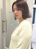 リル 四条河原町(LiLu)&nbsp;切りっぱなしボブ外ハネボブくびれボブ大人ボブ小顔ボブ