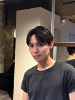 メンズココ 日本橋店(MENS COCO)&nbsp;シースルーセンターパート ニュアンスパーマ