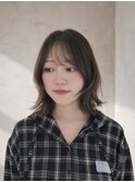 イメチェン/艶カラーベージュ/前髪/[表参道/原宿]
